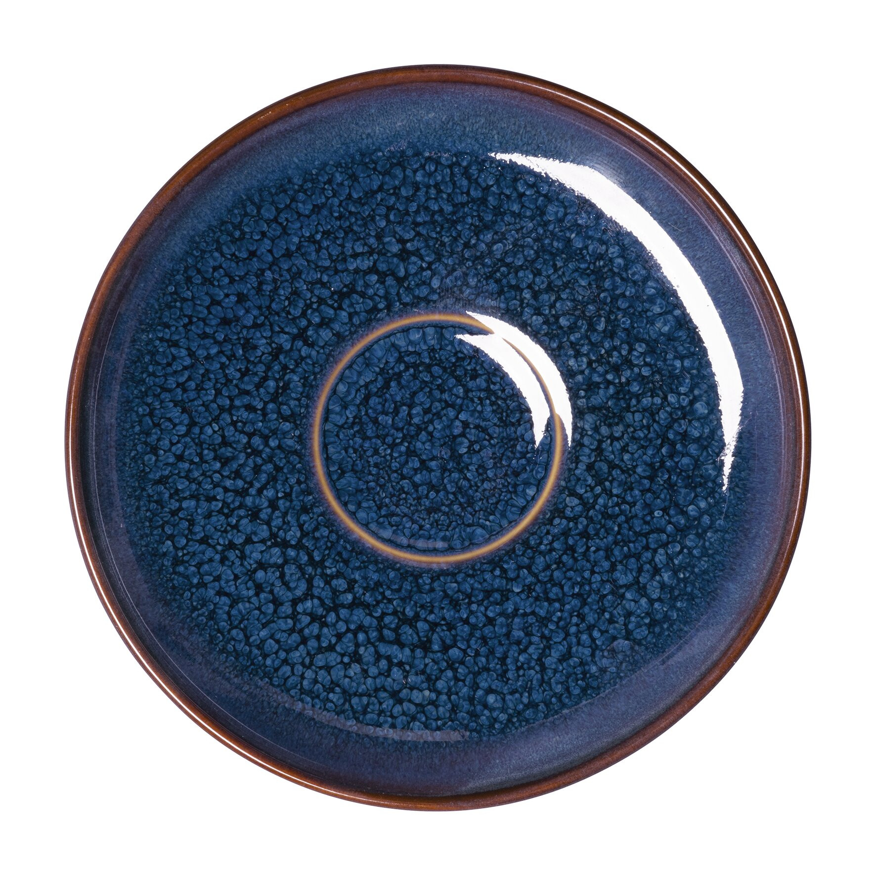 Crafted Denim, Espressountertasse ø 120 mm blau